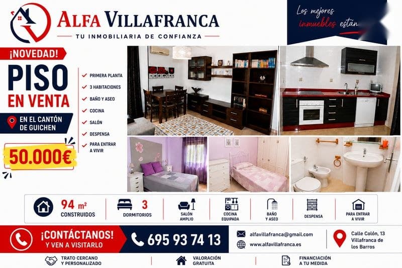 Piso en Badajoz (1/5)